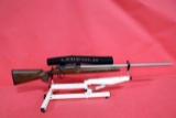 COOPER MODEL 21 204 RUGER SINGLE SHOT RIFLE W LEUPOLD SCOPE
