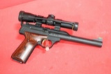 BROWNING BUCK MARK .22LR SEMI AUTO PISTOL W/ LEUPOLD SCOPE
