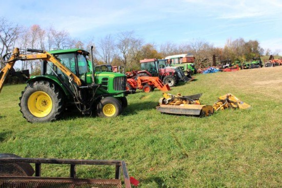 JOHN DEERE 6630 W/ SIDE BOOM MOWER