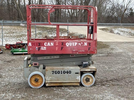 SCISSOR LIFT (NON-RUNNING)
