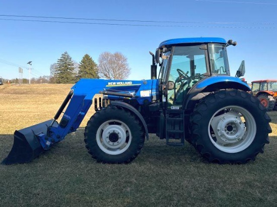 NEW HOLLAND TS6.120 LOADER TRACTOR