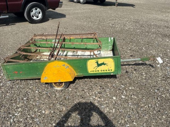 TRAILER AND HARROW