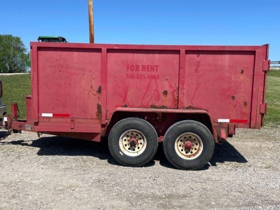 12YD DUMP TRAILER
