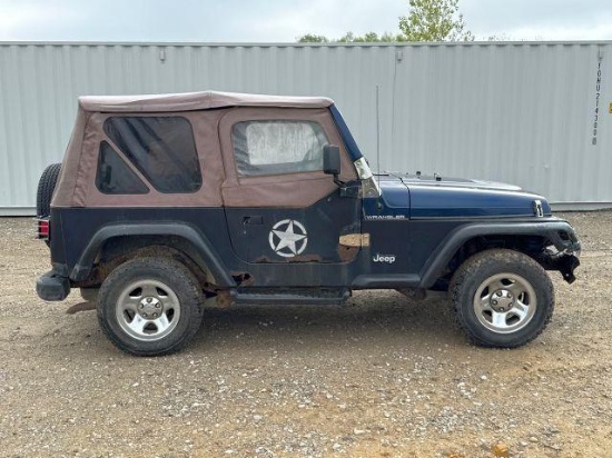2000 Jeep Wrangler Multipurpose Vehicle (MPV)