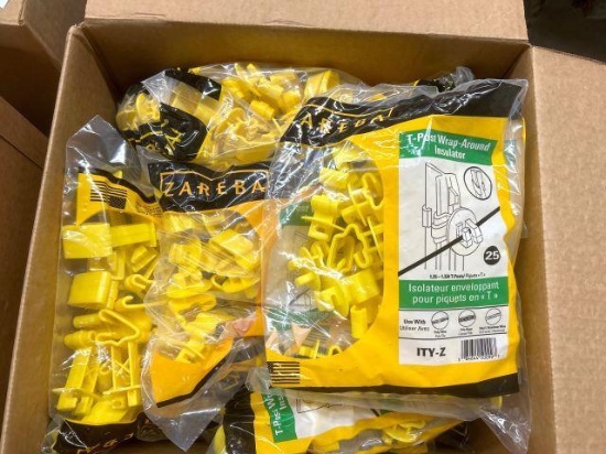ELECTRIC FENCE INSULATORS