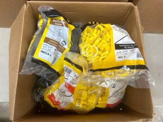 ELECTRIC FENCE INSULATORS