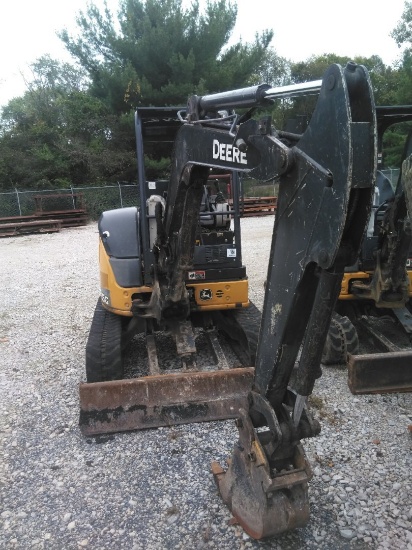 2014 JOHN DEERE 35G MINI EXCAVATOR