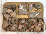 Large Site Lot of Soapstone Bowl Fragments and Pottery CB Site Columbia Co., PA Ex: Straub