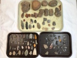 SITE LOT of Points and Artifacts from Washingtonville Site, Montour Co., PA Ex: Straub