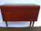 Gateleg Table, Original Red Paint SOLID, Late 1800's UNABLE TO SHIP