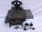 Child's or Salesman Sample Cast Iron Stove, Crescent, w/accessories UNABLE TO SHIP