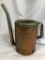 Rare 1920's Antique 1 Gallon Liquid Swingsput Metal Oil Can, New York City, Approved Type 10-0
