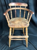 1860-19000 Wooden Highchair, 31