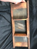 Antique Slaw Board with Box, 24