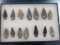 Lot of 14 Various Lower Susquehanna River Points, Lancaster/York Counties, Longest 2 7/8
