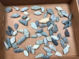 69 Field Grade Rhyolite Points, South Central PA Finds (Adams, York, Lancaster) Longest 2 7/8