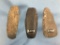 Lot of 3 Fine Chisels, Longest 2 3/4