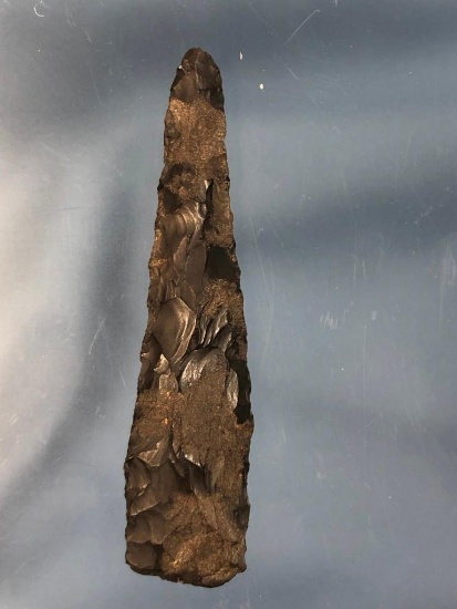 3 1/2" Chert Drill, Found on Haldeman Island 1946 Ex: T. Enders