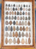 Lot of 70 Arkansas and Missouri Arrowheads, Ex: Baier Collection