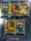 x5 Sealed Pokemon Booster Packs, 3 Card, Evolutions