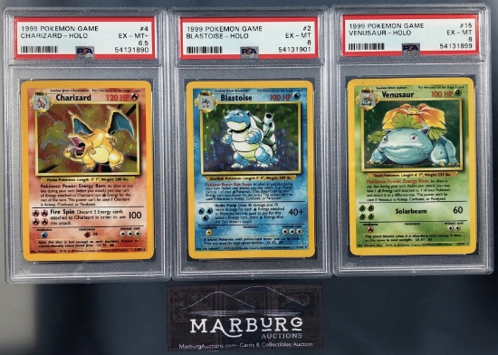 Pokemon, Yugioh, and Sports Card Auction