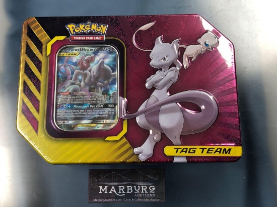 Pokemon Sealed Tag Team Tin