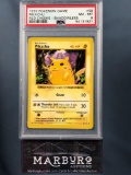 PSA 8 Pokemon Pikachu Red Cheeks Shadowless, Base Set 1999