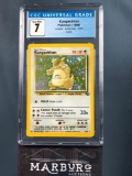 CGC 7 Pokemon Kangaskhan Jungle Unlimited Holo, 5/64