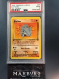 PSA 9 Pokemon Rhyhorn 1st Edition Jungle