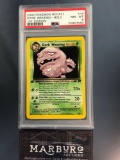 PSA 8 Pokemon Dark Weezing Holo 1st Edition Rocket