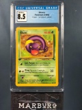 CGC 8.5 Pokemon Ekans 1st Edition Fossil