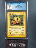 CGC 7 Pokemon Jolteon Jungle Holo Unlimited