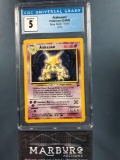 CGC 5 Pokemon Alakazam Base Set 2 Holo