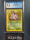 CGC 7.5 Pokemon Nidoking Base Set Unlimited Holo