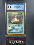 CGC 4.5 Pokemon Lapras Fossil Unlimited Holo