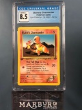 CGC 8.5 Pokemon...Blaine's Charmander Gym Challenge 1st Edition