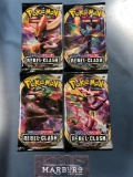 x4 Pokemon Sealed Booster Packs, Sword and Shield Rebel Clash