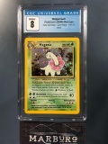 CGC 8 Pokemon Meganium Neo Genesis Unlmited HOLO