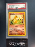 PSA 9 Pokemon Charmander Slameche 1st Edition French