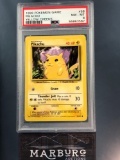 PSA 8 Pokemon Pikachu Yellow Cheeks Base Set