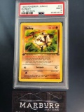 PSA 9 Pokemon Mankey 1st Edition Jungle