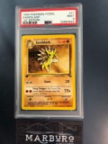 PSA 9 Pokemon Sandslash 1st Edition Fossil