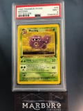 PSA 9 Pokemon Weezing 1st Edition Fossil