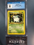 CGC 8 Pokemon Nidoran 1st Edition Jungle