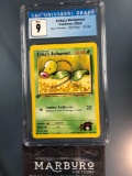 CGC 9 Pokemon Erika's Bellsprout 1st Edition Gym Heroes