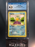 CGC 4.5 Pokemon Squirtle Shadowless Base Set