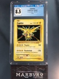 CGC 8.5 Pokemon Zapdos Evolutions Holo 42/108