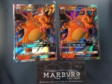 Pokemon Hidden Fates Charizard Tin Promo x2, Sleeved