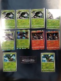 Pokemon Lot of 10 Cards, Japanese, Holo + Non-Holo, Triple Starter Deck