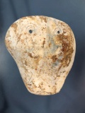 Rare Shell Mask, Weeping Eye, Engraved, Hiwassee Island Site, Meigs Co., TN, 4 7/8